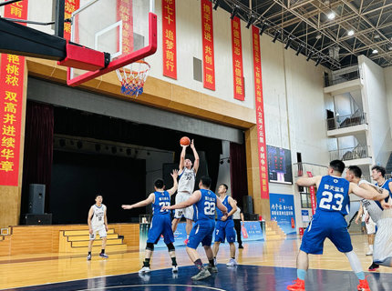 【第十七届省直篮球赛快讯】公司篮球队首战得胜