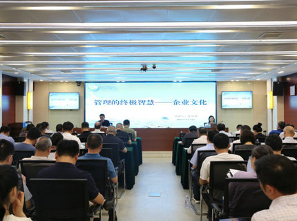 陈印辉宣讲公司企业文化理想