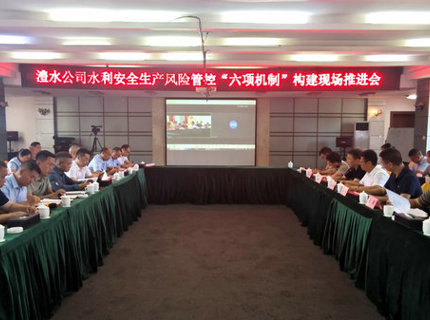jcjc5500公海贵宾会公司召开水利安全出产风险管控“六项机造”构建现场推动会