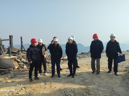 徐磊带队查抄公司风电项目安全出产工作