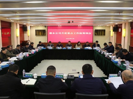 公司召开2025年4月份沉点工作两全例会