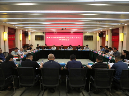 公司党组召开理论进建中心组（扩大）进建暨集中整治违规吃喝专题进建钻研会