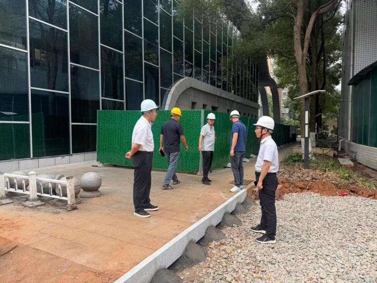 公司辅导带队发展国庆节前安全查抄